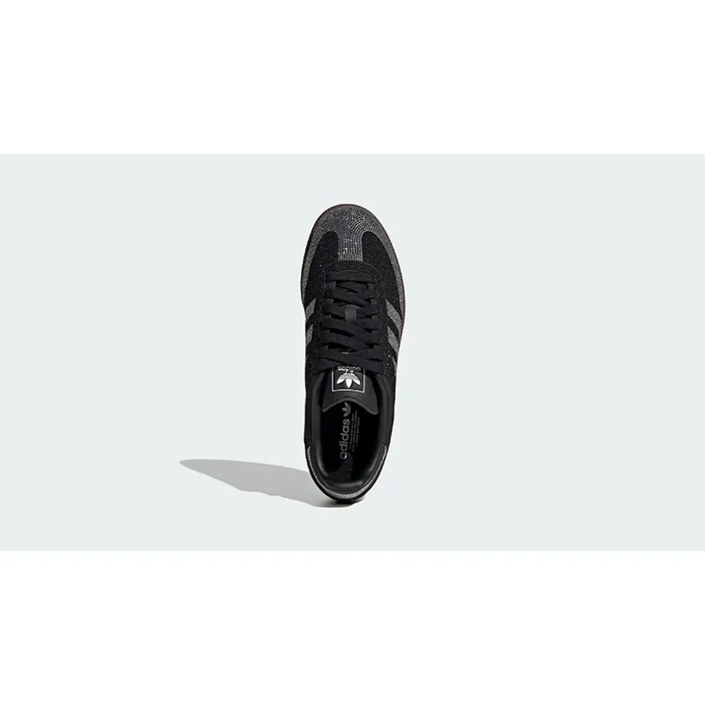 Samba OG Rhinestone Negro Plata