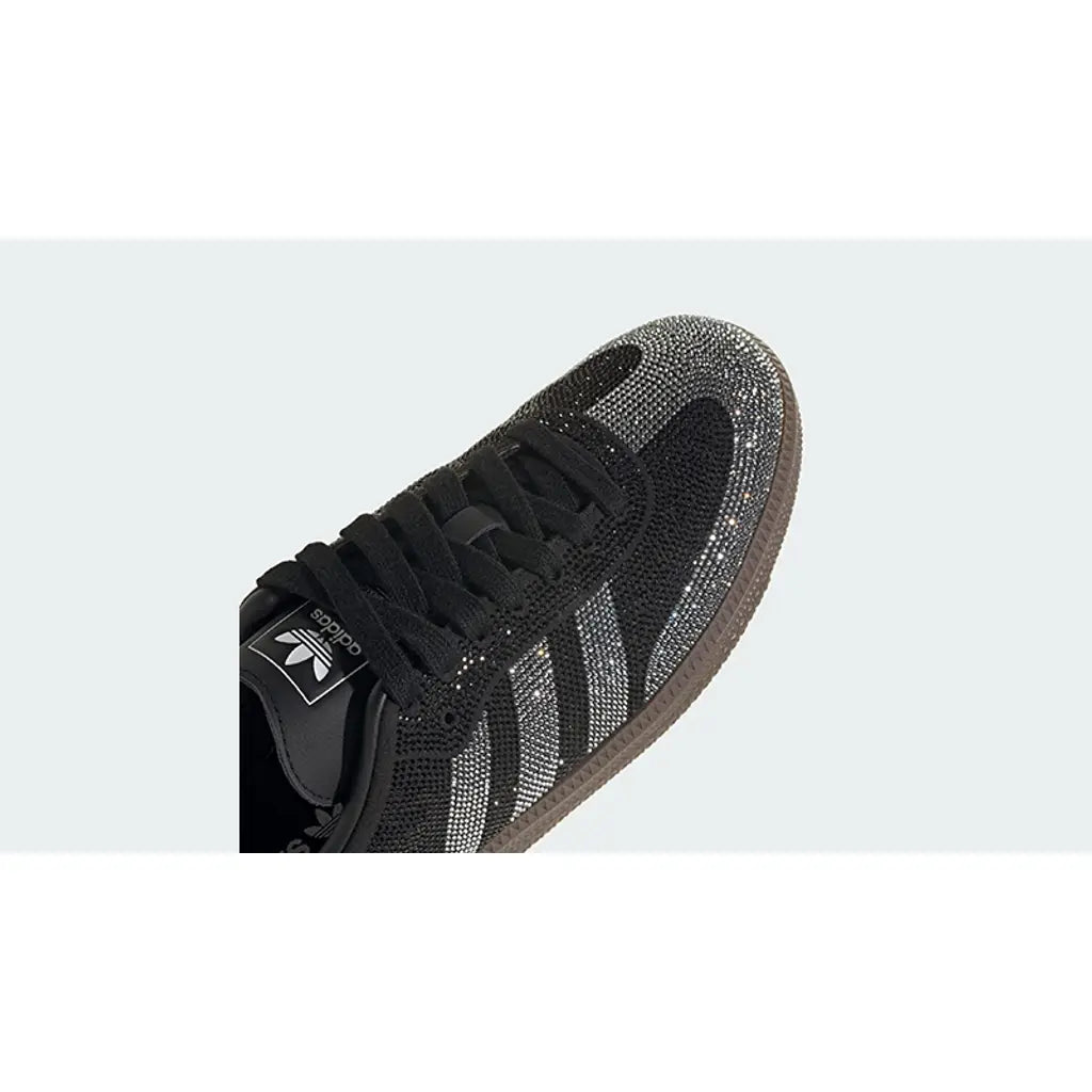 Samba OG Rhinestone Negro Plata
