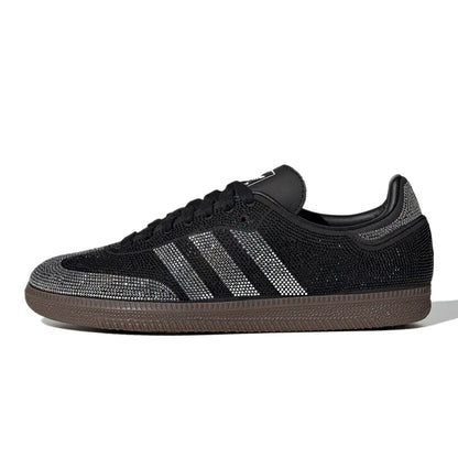 Samba OG Rhinestone Negro Plata